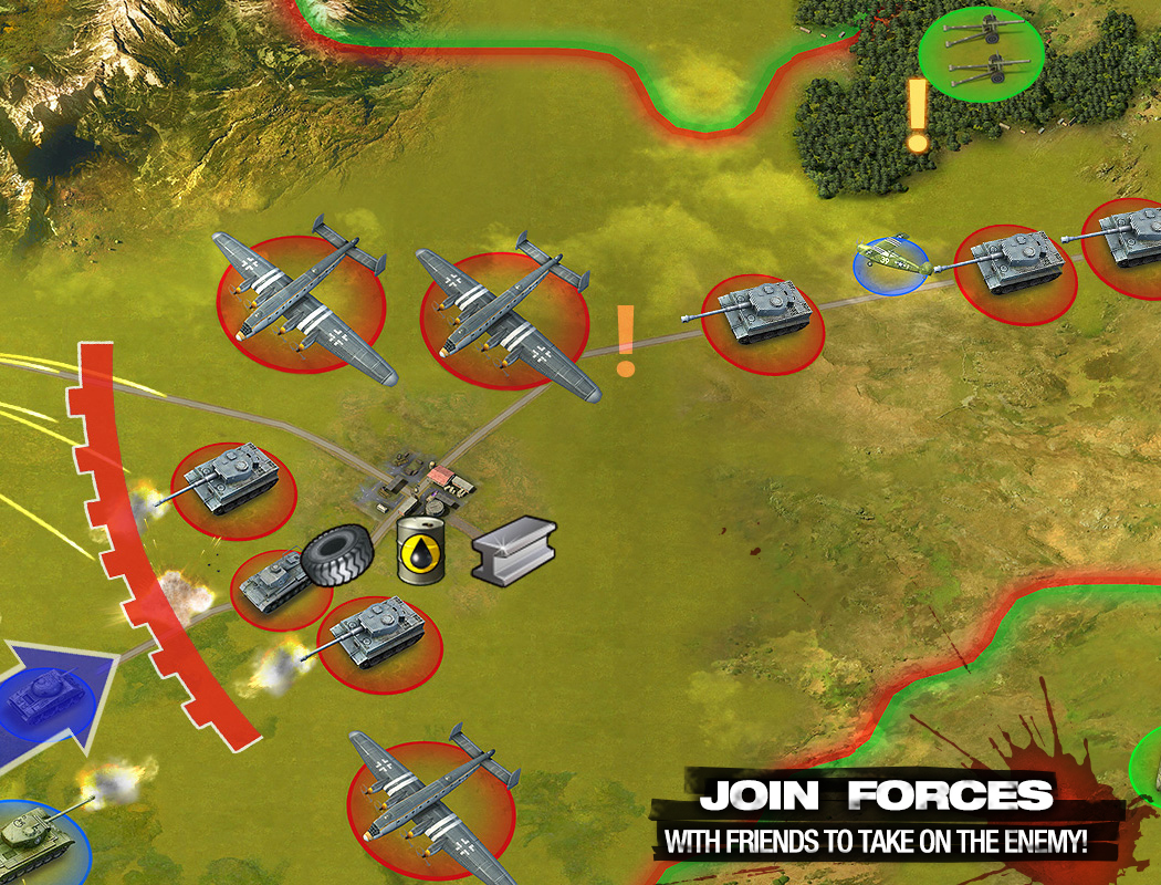Join forces with friends to take on the enemy!